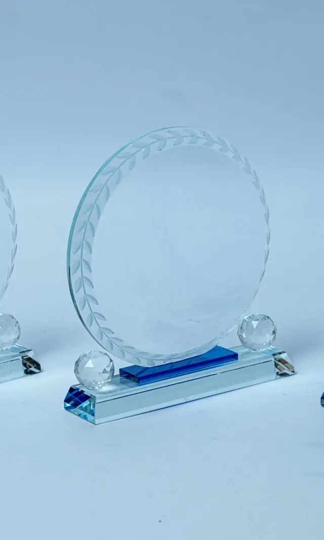 Orbital Round Crystal Award