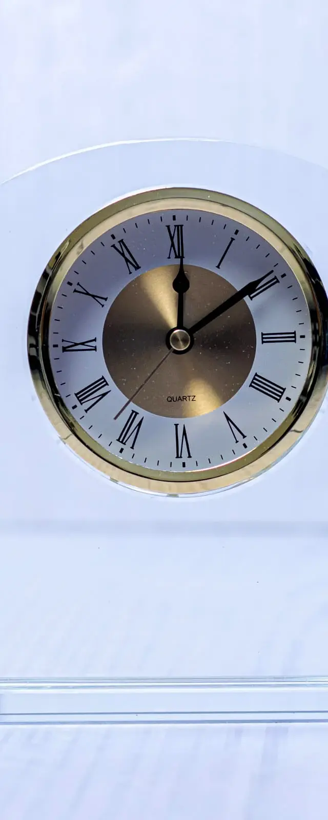 CrystalTime Desk Clock