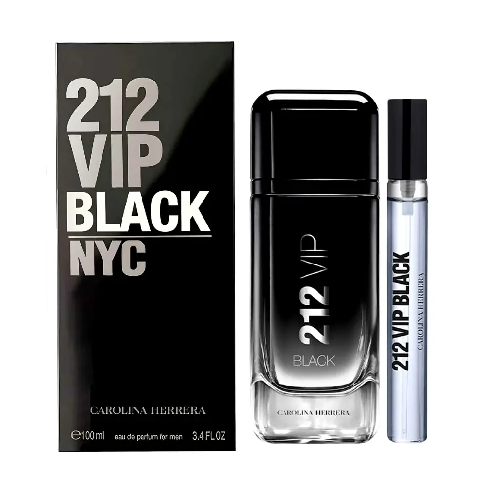 Carolina Herrera 212 Vip Black - Eau de Parfum, 100ml + 10ml (travel Exclusive)